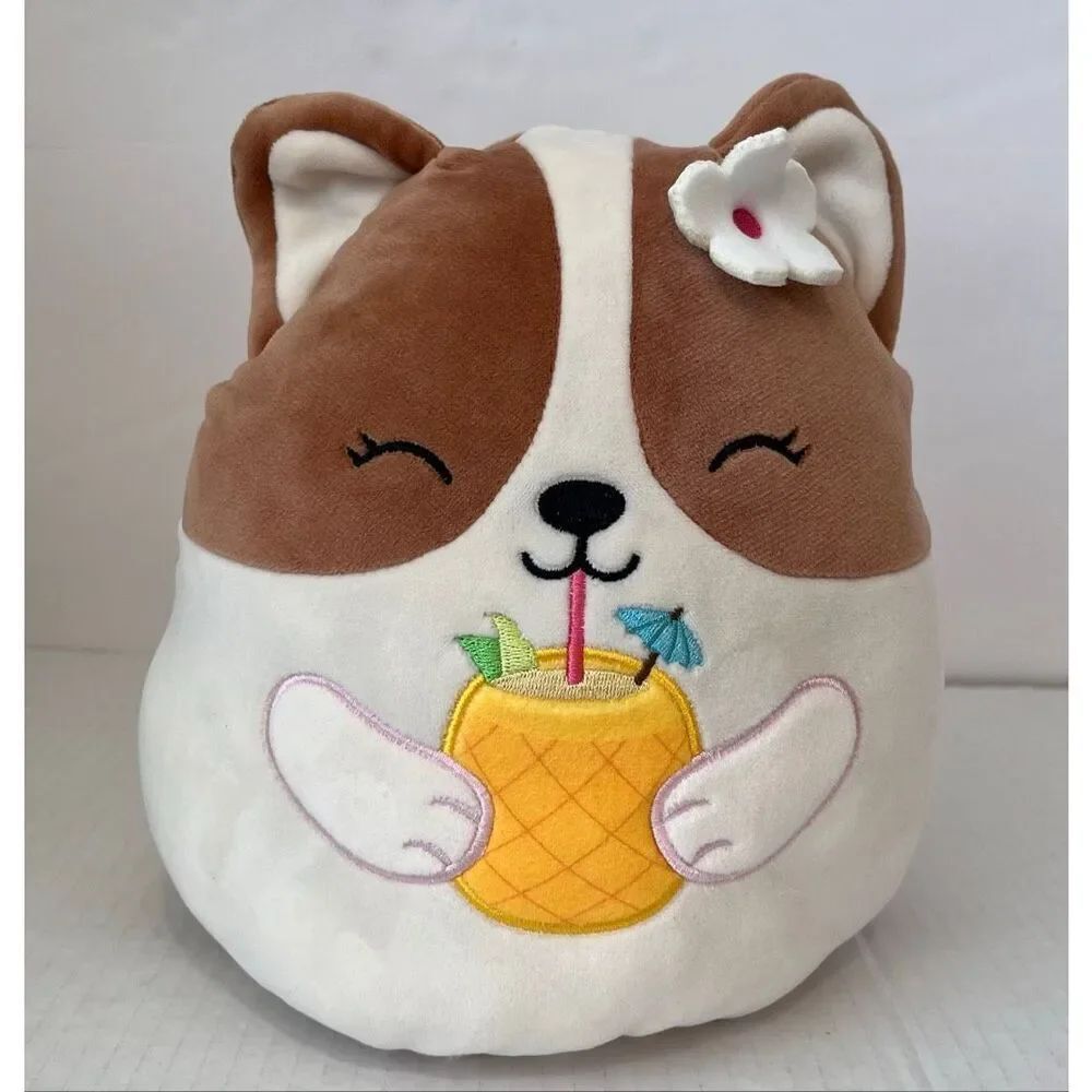 Squishmallows Flipamallows Maui The Pineapple And Regina The Corgi   NWT